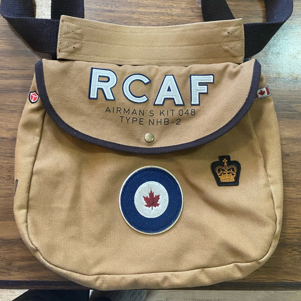 The RCAF heritage collection messenger bag by Red Canoe